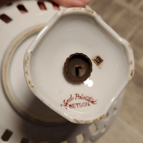 Vintage Betson China Fruit Compote Bon Bon Dish - Picture 4 of 6